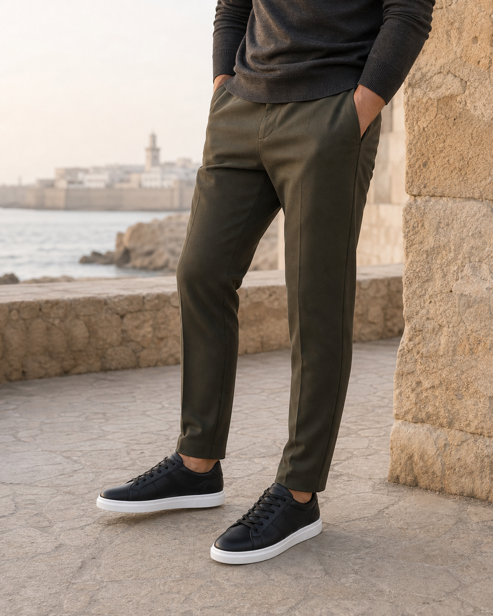 Pantalon olive