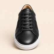 Sneaker SAYRO Noir en cuir véritable, vue de face